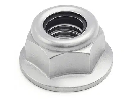 Nut Nylon Insert Flanged Hex Locknut