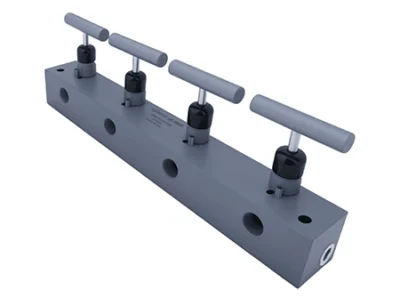 Split Flow Hydraulic Manifold