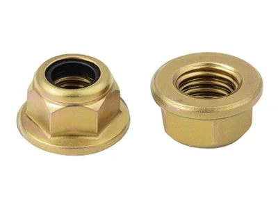 Highstrength Zinc Plated Steel Nyloninsert Flange Locknut