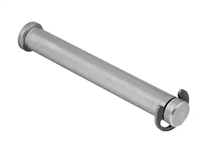 Pin with retaining ring