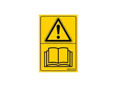 Sticker Read Manual